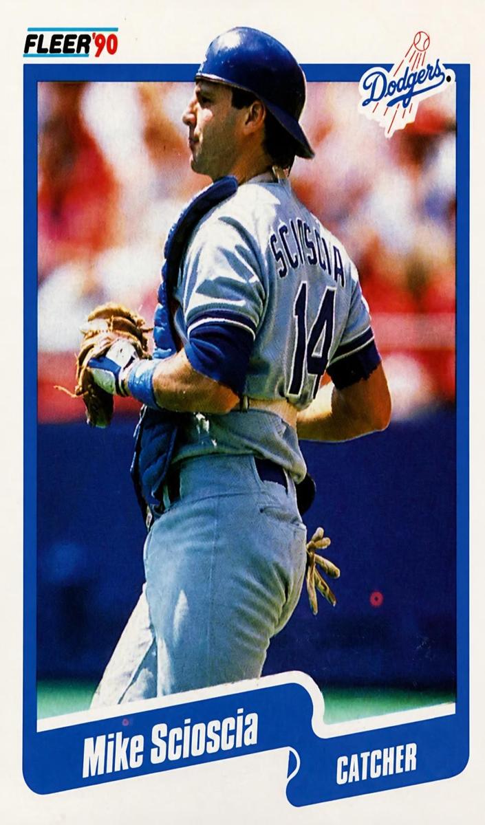 1990 Mike Scioscia #407