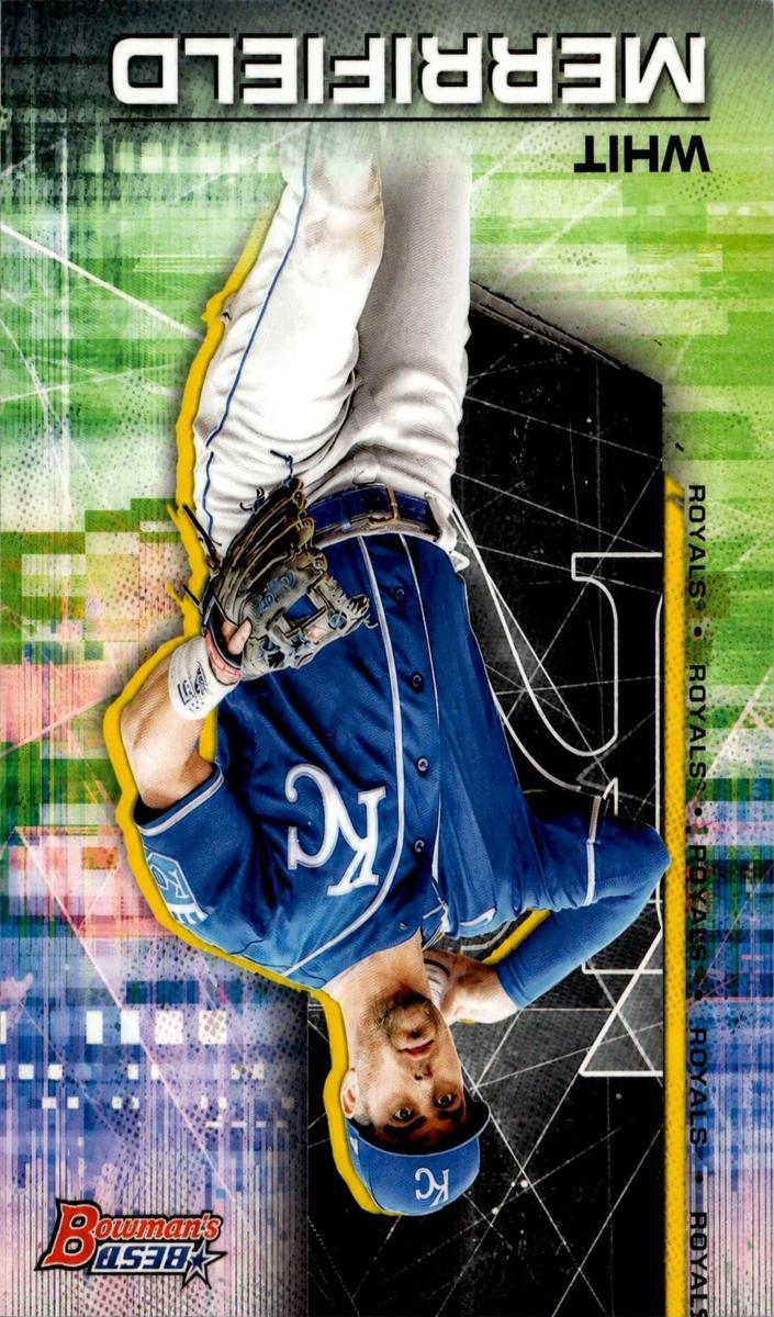 2021 Bowman's Best Whit Merrifield #33 card