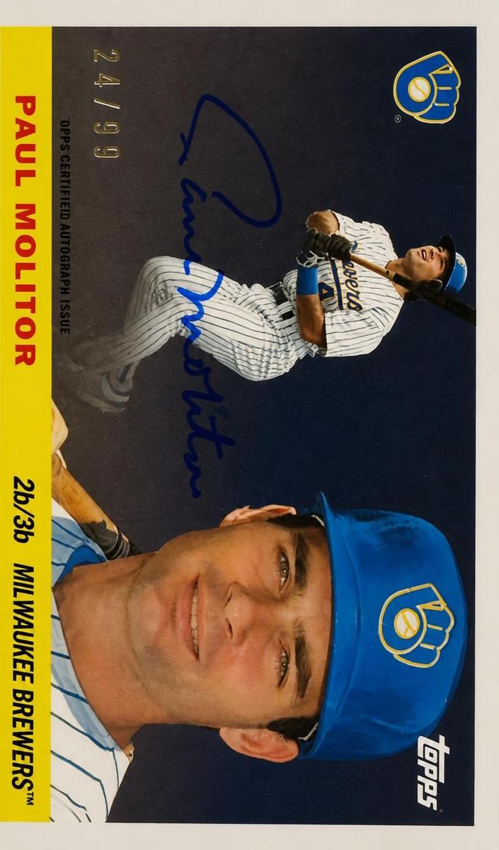 2022 Paul Molitor #55RA-PM