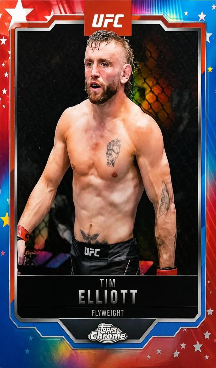 2025 Tim Elliott [Red White Blue Refractor] #57