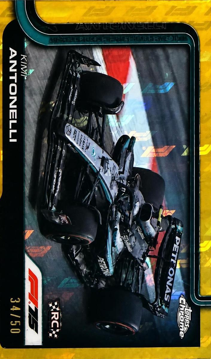 2025 Kimi Antonelli [Gold LogoFractor] #80
