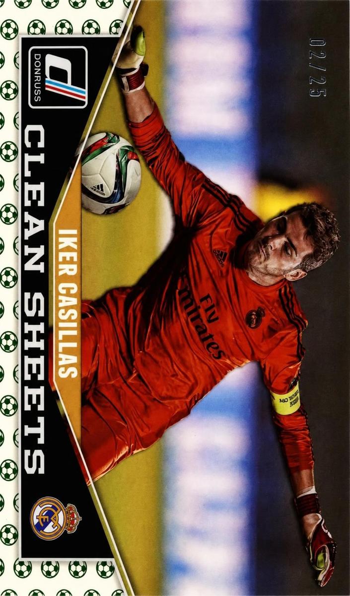 2015 Panini Donruss Iker Casillas #5 card