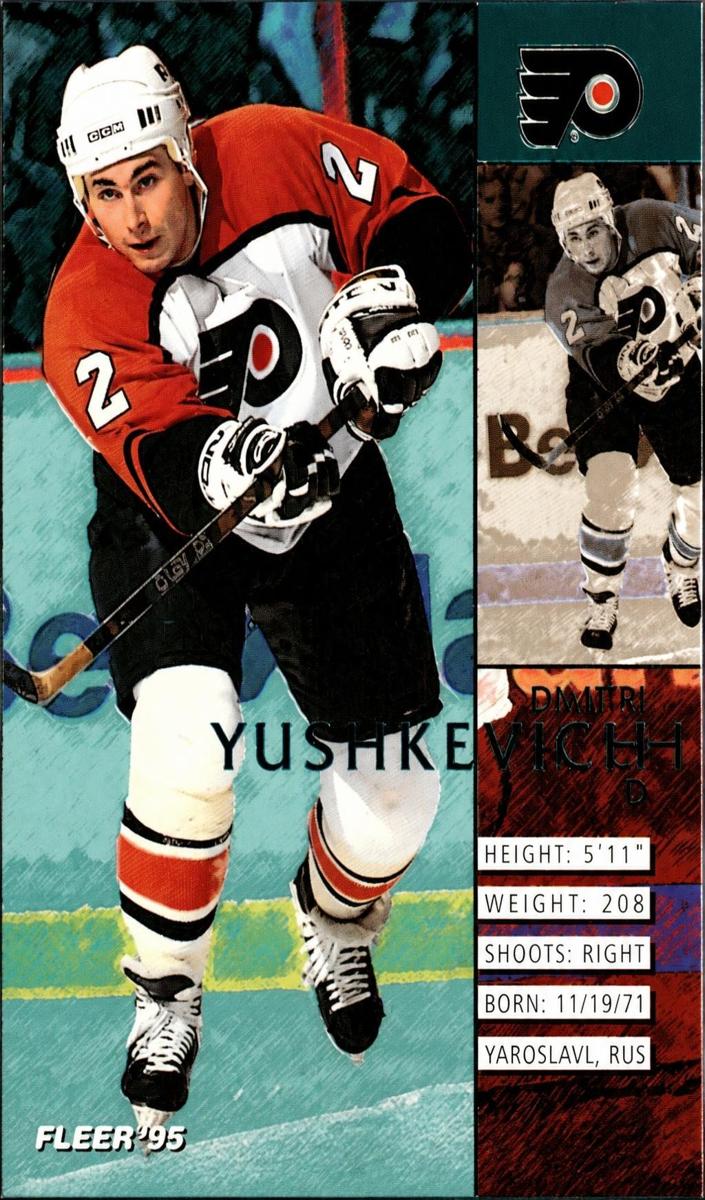 1994 Fleer Dimitri Yushkevich #160 card