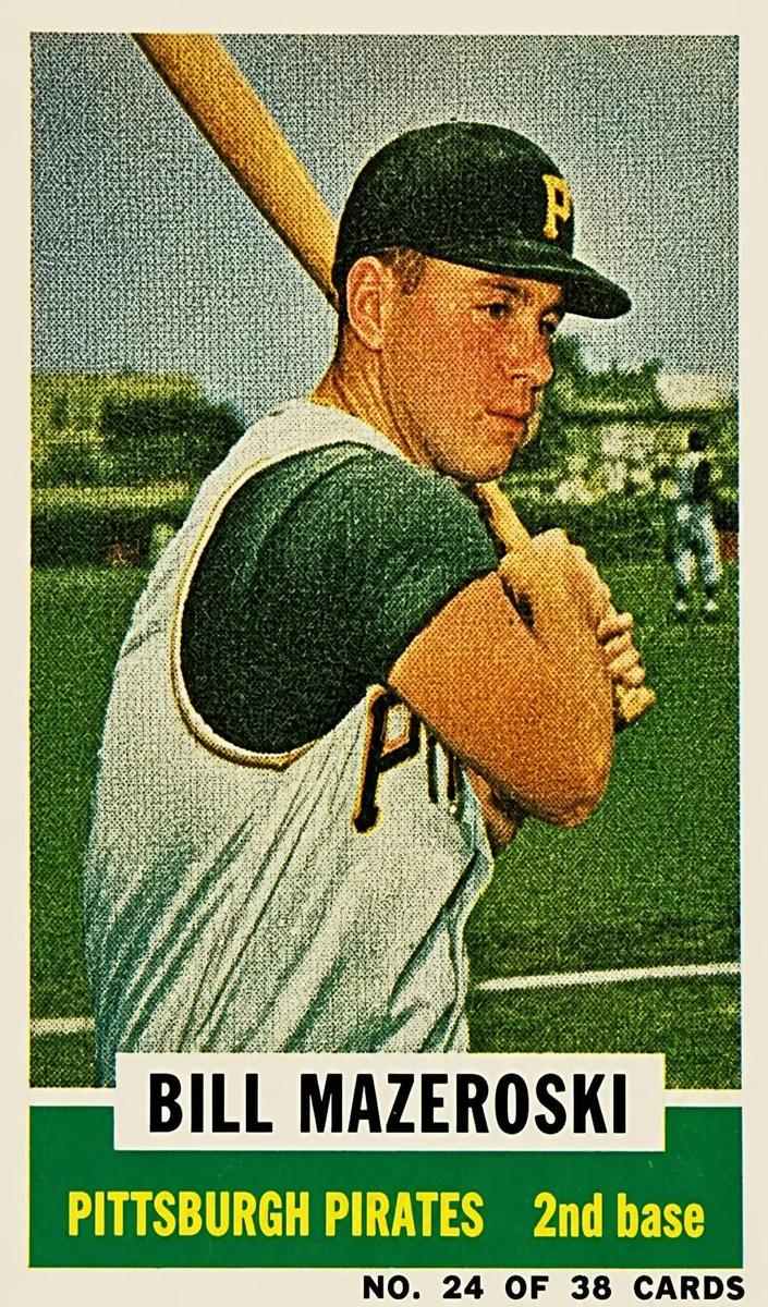 1961 Bill Mazeroski #24