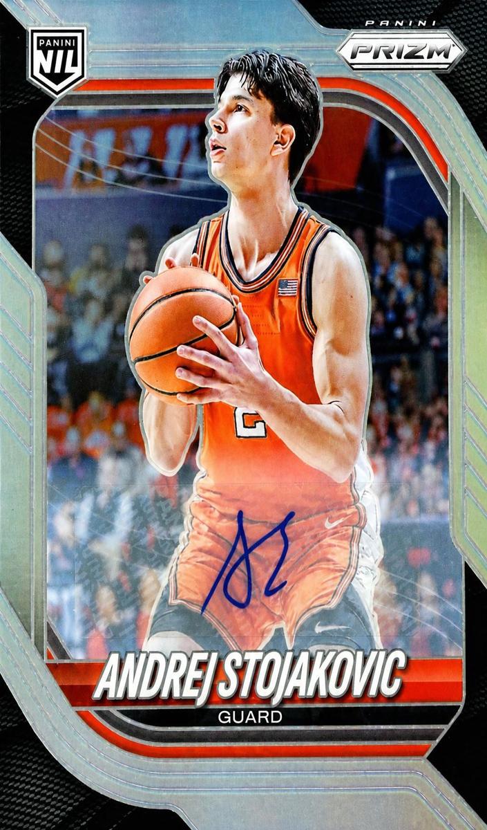 2025 Panini Prizm Andrej Stojakovic #85 card