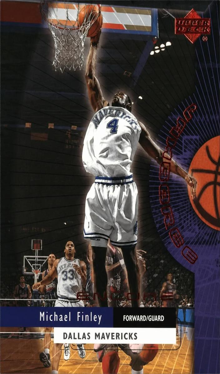 1999 Upper Deck Encore Michael Finley #J14 card