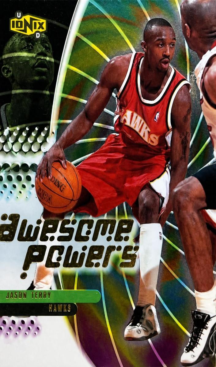 1999 Upper Deck Ionix Jason Terry #AP6 card