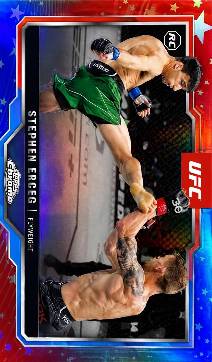 2025 Stephen Erceg [Red & Blue Refractor] #63