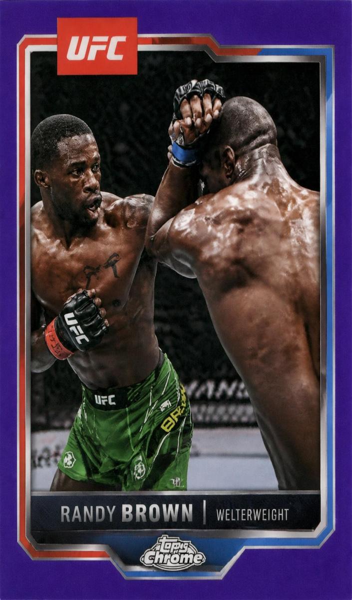 2025 Randy Brown [Blue Geometric Refractor] #23