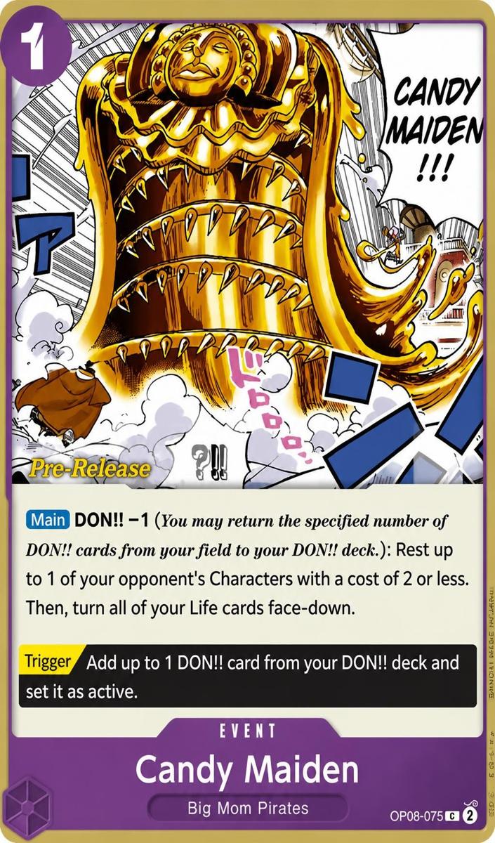 2024 Candy Maiden [Pre-Release] #OP08-075