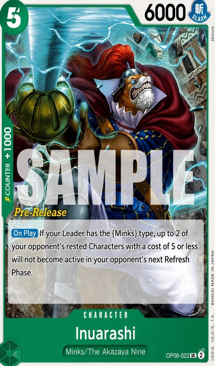 2024 Inuarashi [Pre-Release] #OP08-022