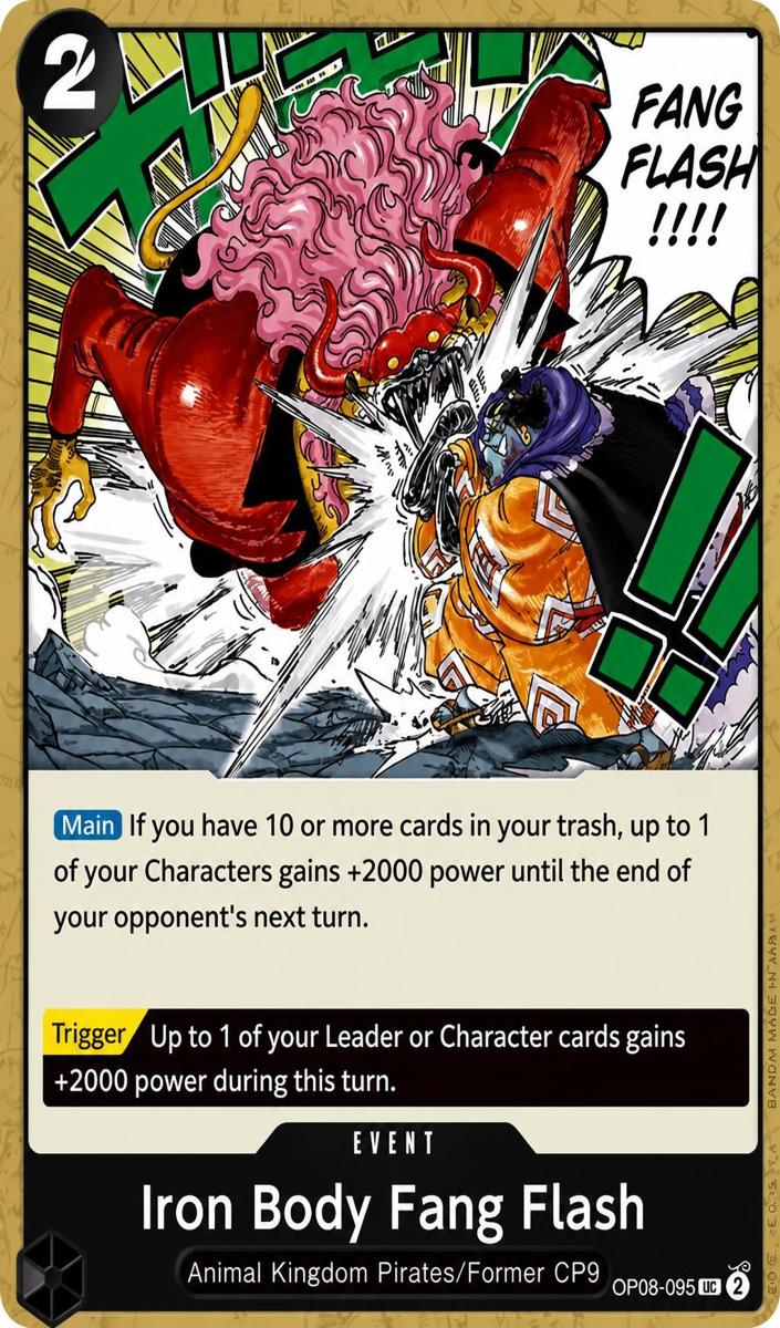 2024 Iron Body Fang Flash #OP08-095