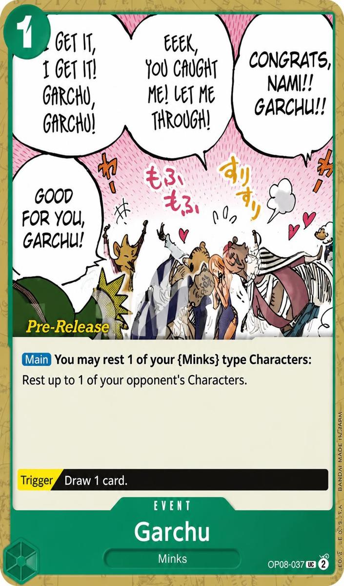2024 Garchu [Pre-Release] #OP08-037