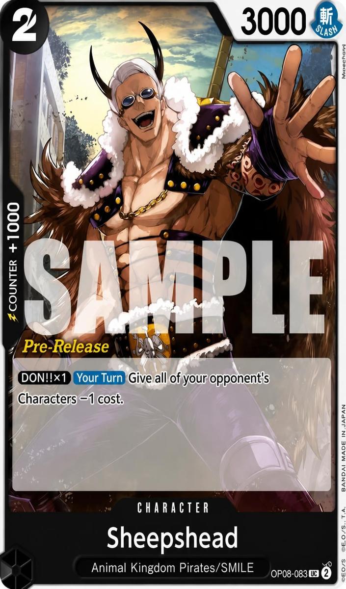 2024 Sheepshead [Pre-Release] #OP08-083