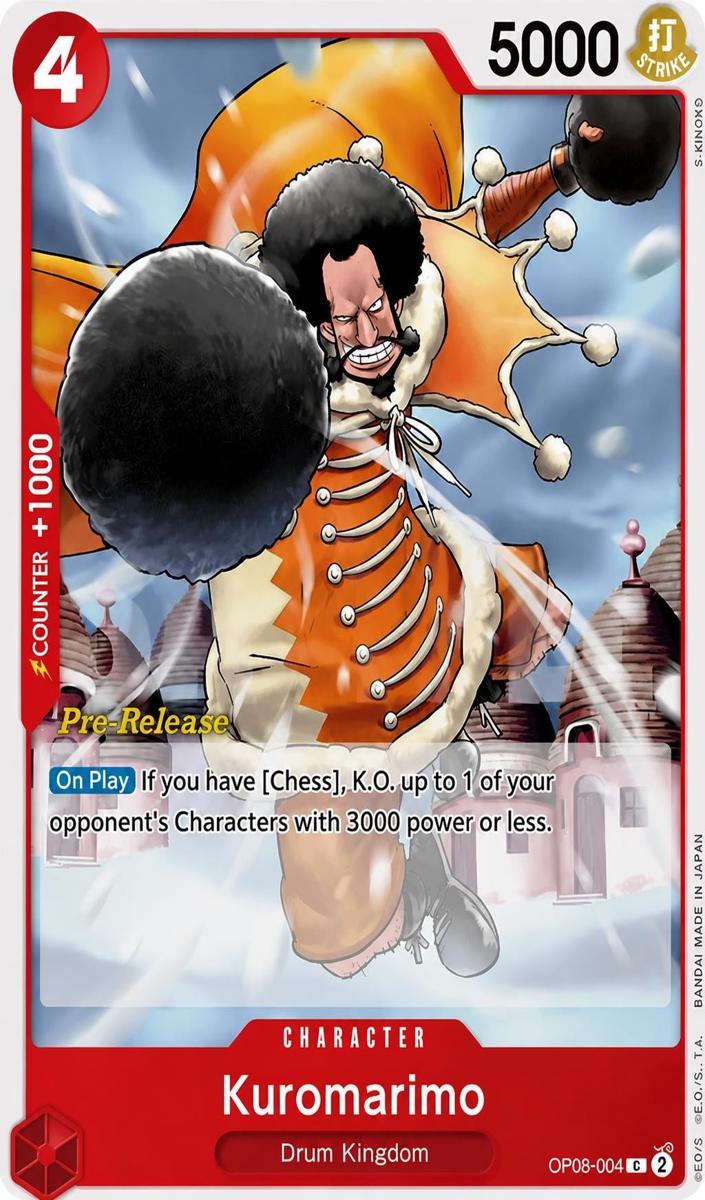 2024 Kuromarimo [Pre-Release] #OP08-004