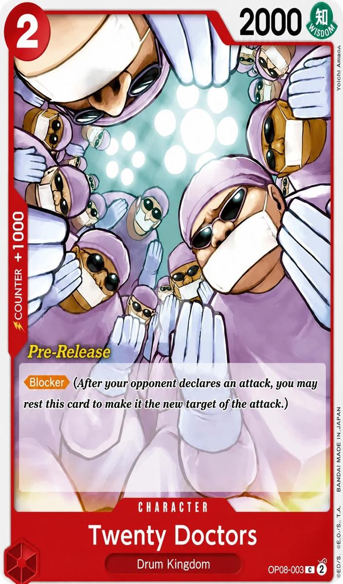 2024 Twenty Doctors [Pre-Release] #OP08-003