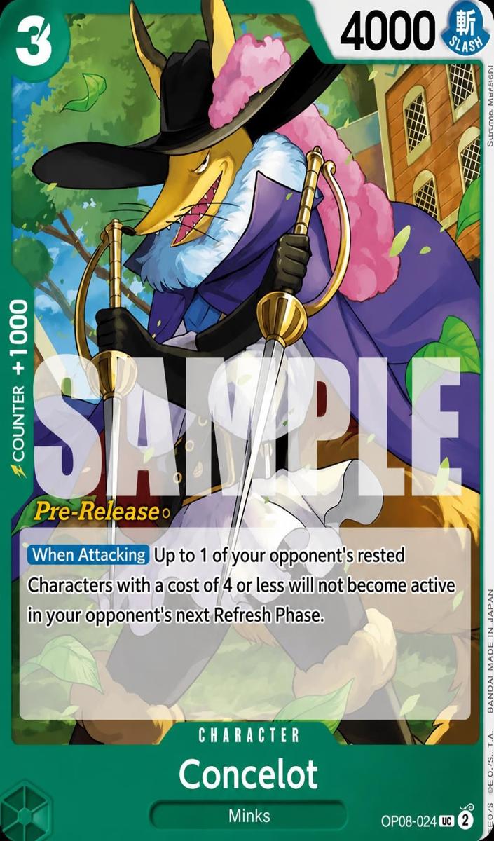 2024 Concelot [Pre-Release] #OP08-024