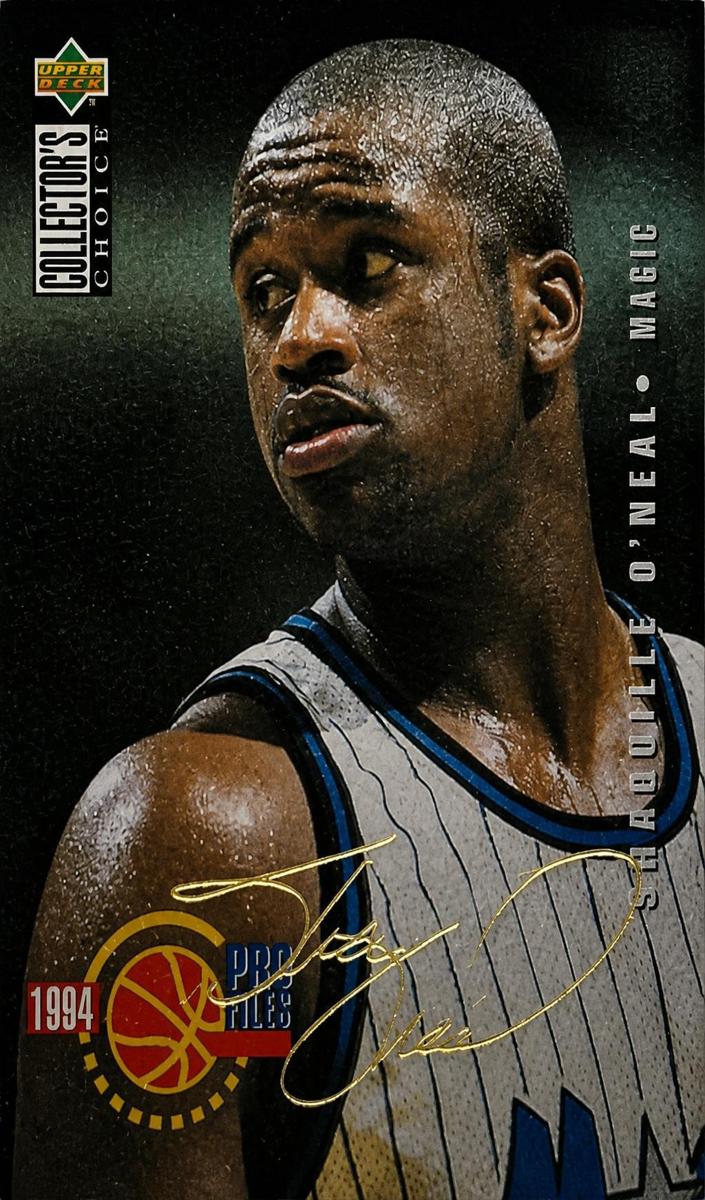 1994 Shaquille O'Neal [Gold Signature] #205