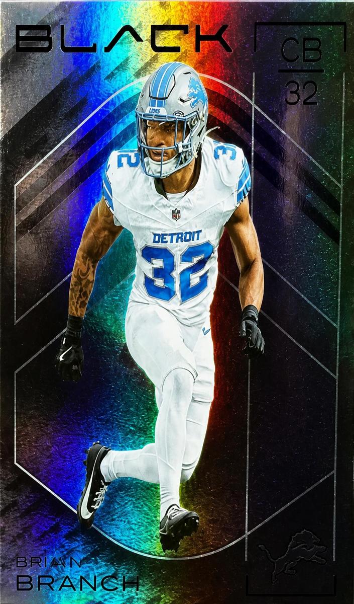 2025 Panini Black Brian Branch #85 card