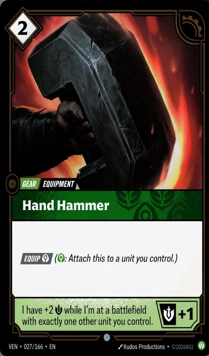 2026 Hand Hammer [Foil] #27