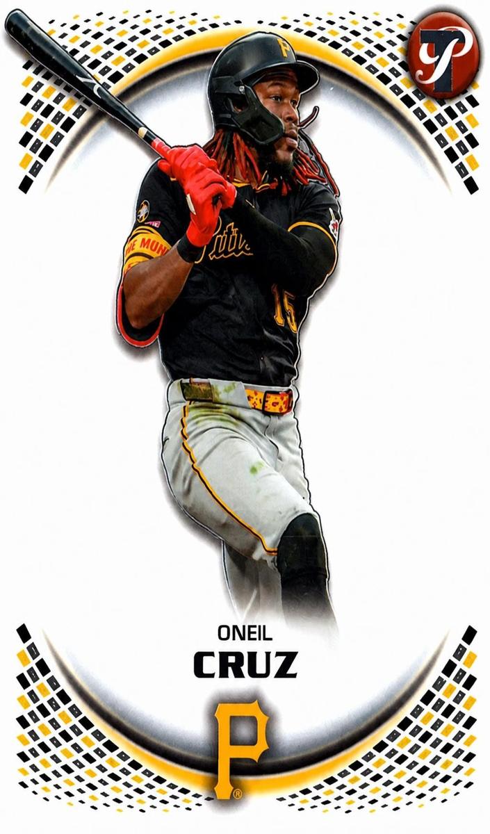 2026 Topps Pristine Oneil Cruz [Gold Refractor] #115 card