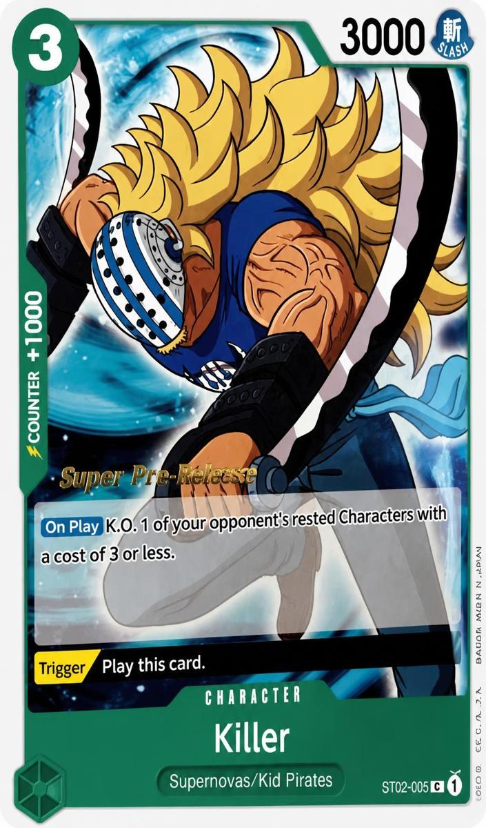 2022 Killer [Super Pre-release] #ST02-005