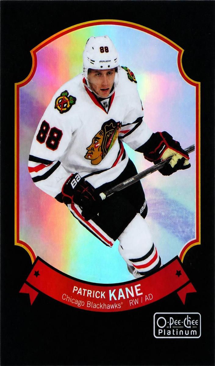 2014 O-Pee-Chee Platinum Patrick Kane [Rainbow] #35 card