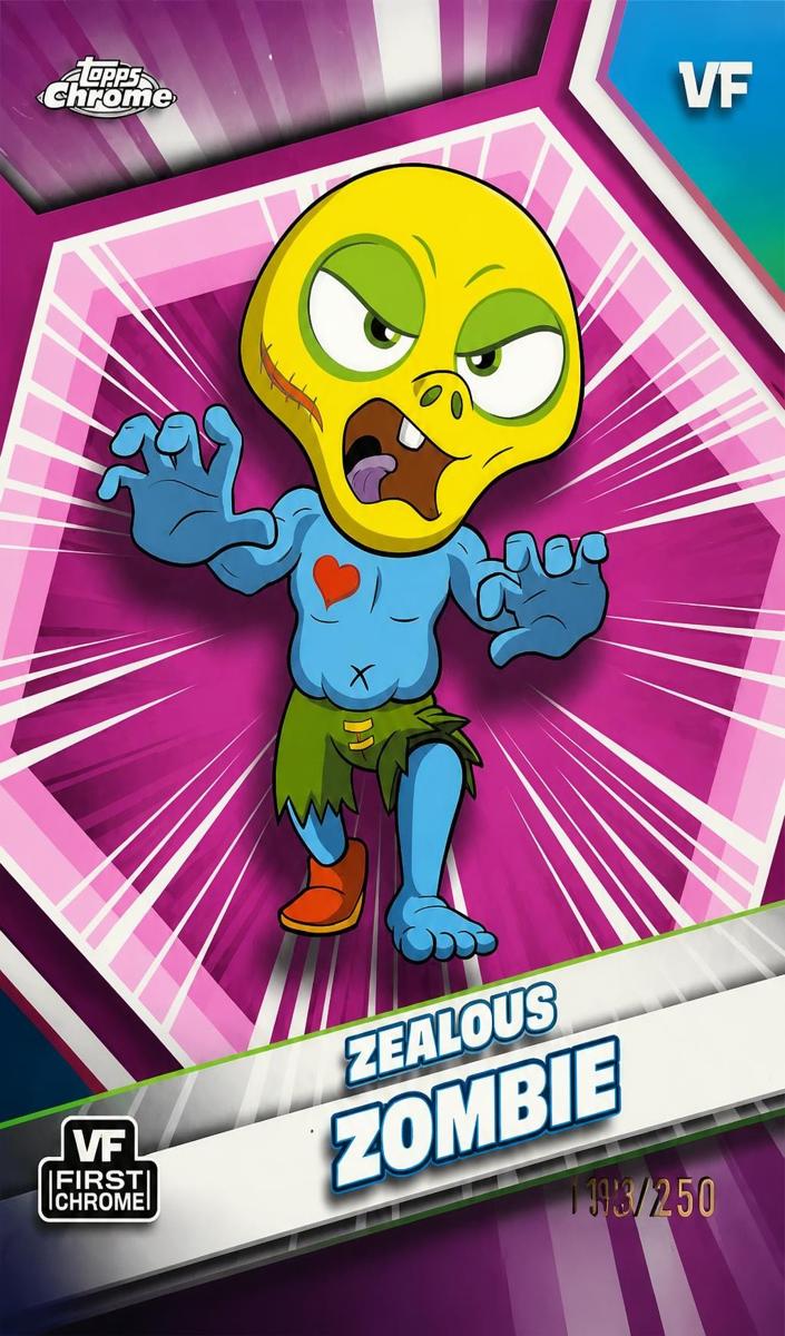 2026 Zealous Zombie [Pink Refractor] #198