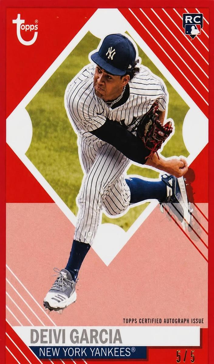 2021 Deivi Garcia [Red] #BKA-DG