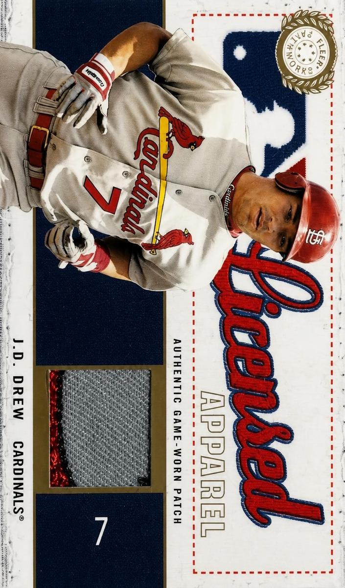 2003 J.D. Drew #JD-LA