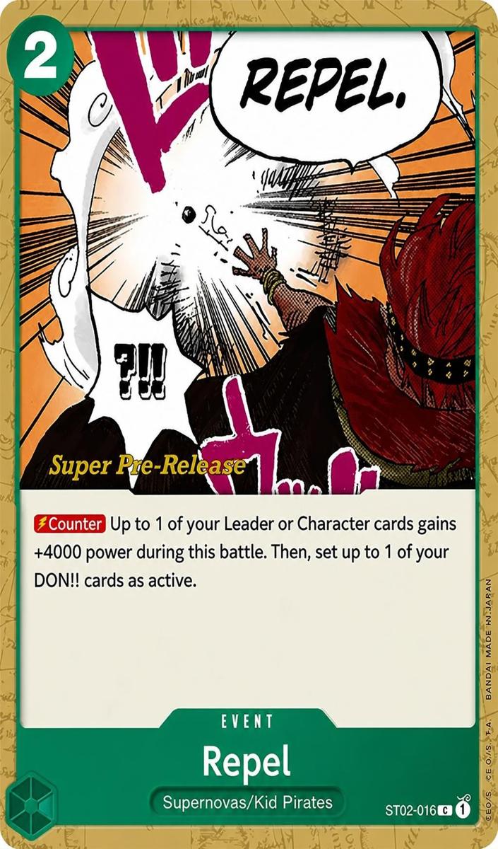 2022 Repel [Super Pre-Release] #ST02-016