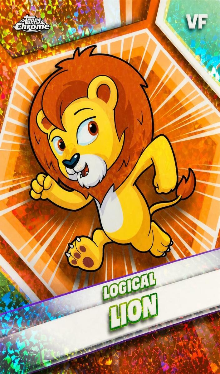 2026 Logical Lion [Orange Mini-Diamond Refractor] #115