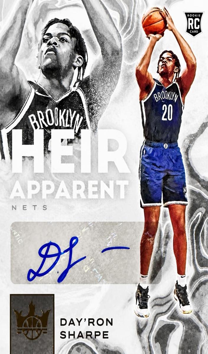 2021 Panini Court Kings Day'Ron Sharpe #HA-DRS card