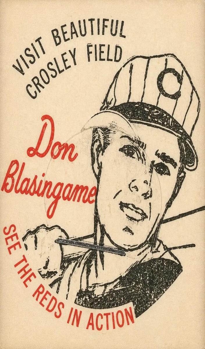 1963 Don Blasingame #NNO