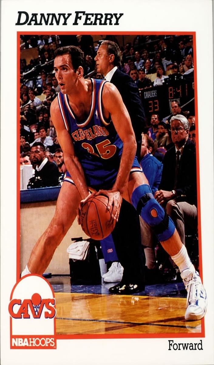 1991 Hoops Danny Ferry #38 card