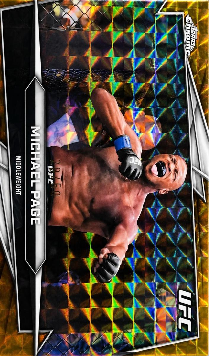 2026 Michael Page [Gold Geometric Refractor] #135