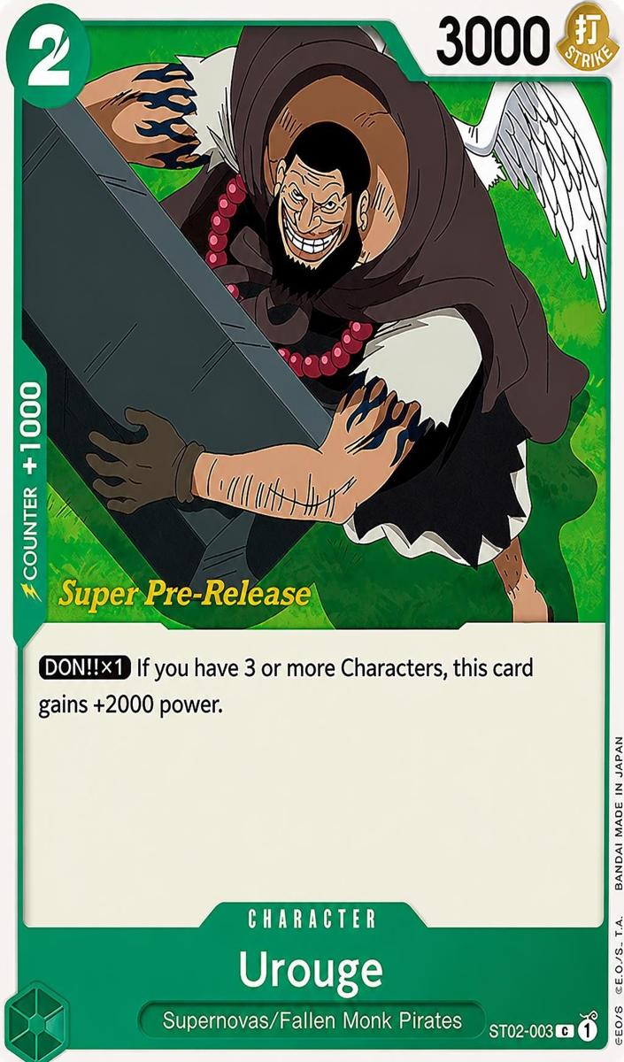 2022 Urouge [Super Pre-release] #ST02-003