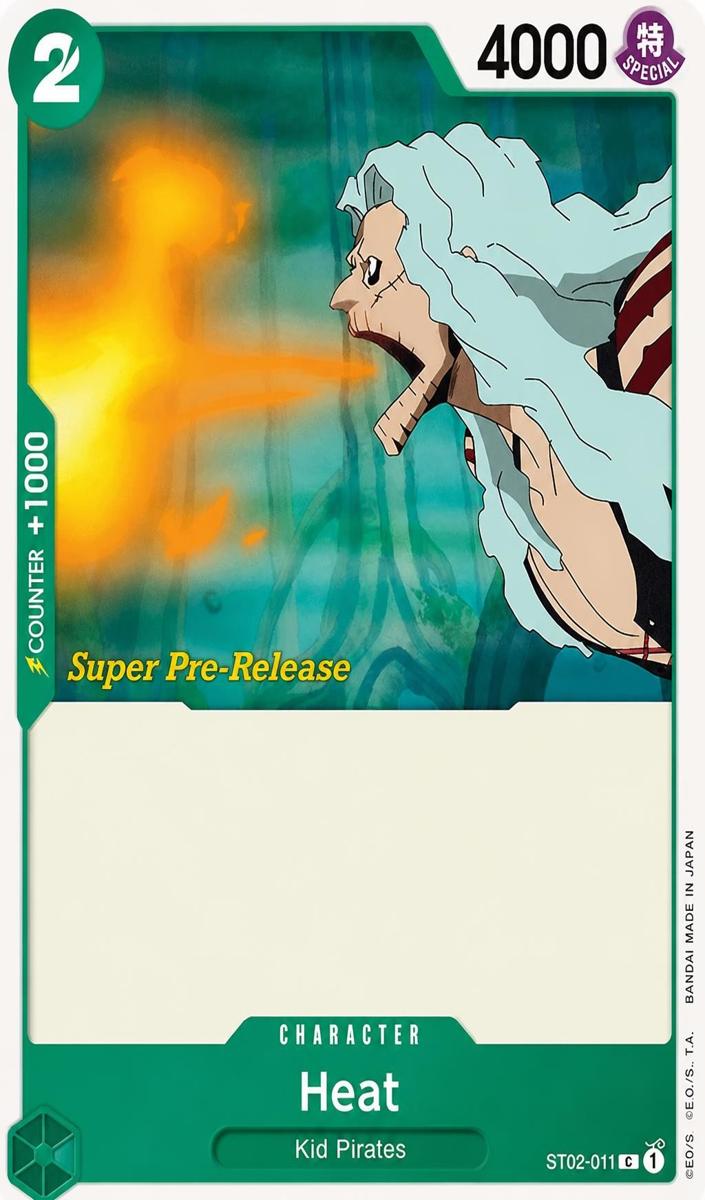 2022 Heat [Super Pre-release] #ST02-011