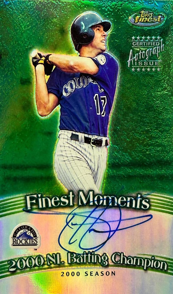 2001 Todd Helton #FMATH