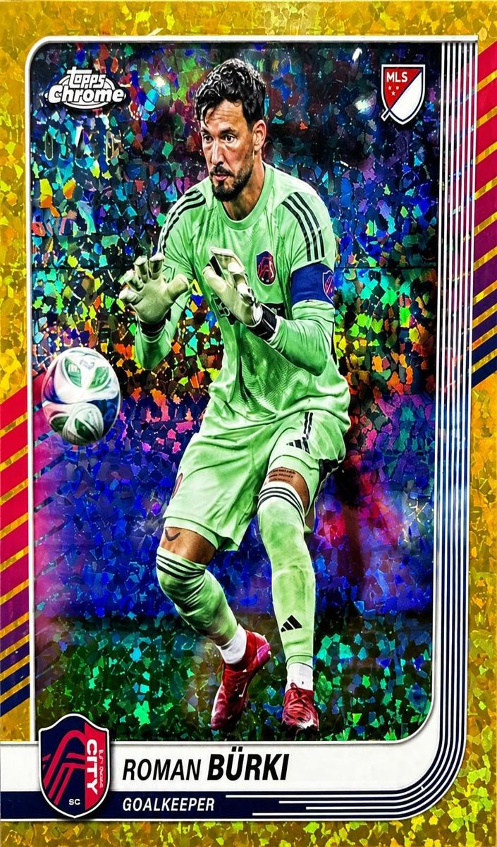 2025 Roman Burki [Gold Mini-Diamonds Refractor] #1