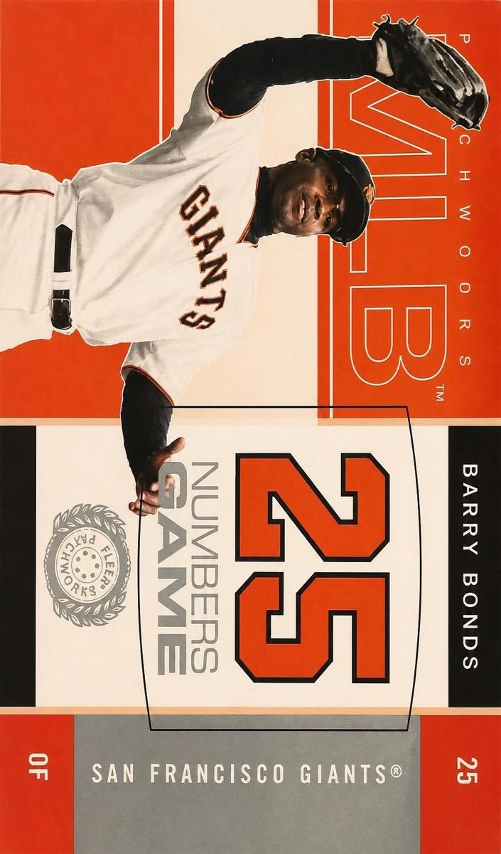 2003 Barry Bonds #8 NG