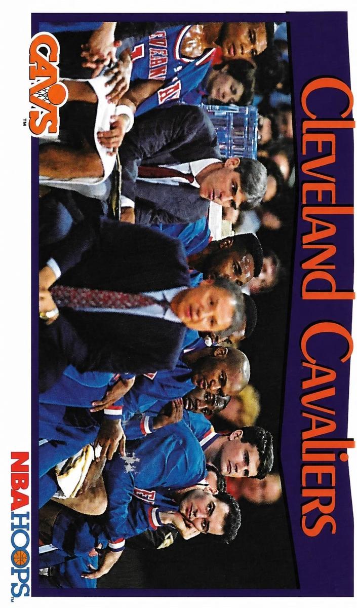 1991 Hoops Cleveland Cavaliers #278 card