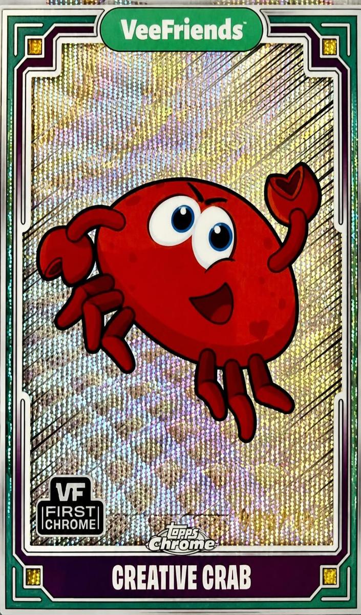 2025 Creative Crab [Wave Refractor] #18