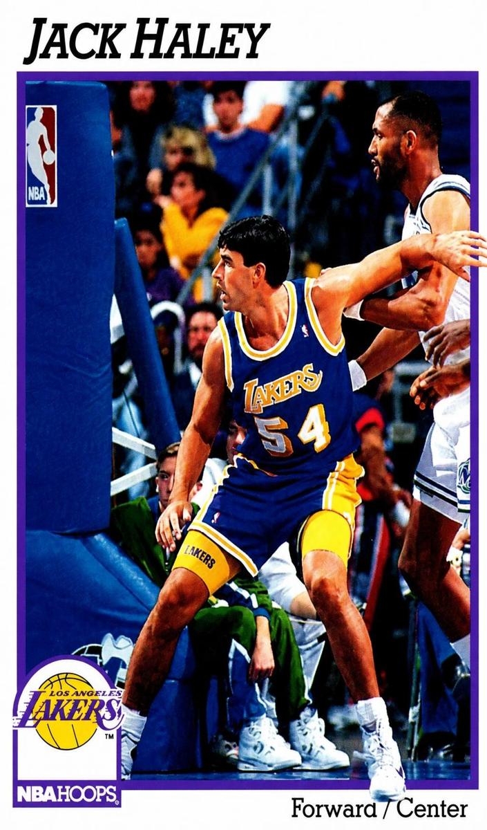 1991 Hoops Jack Haley #383 card