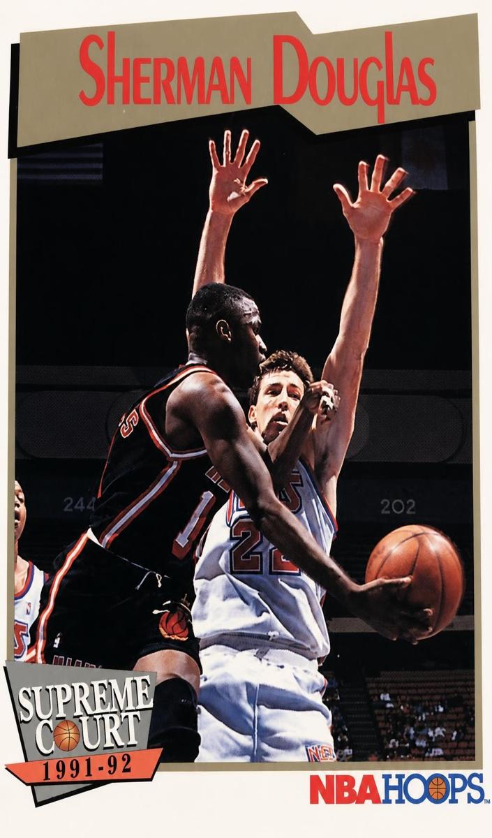 1991 Hoops Sherman Douglas #475 card
