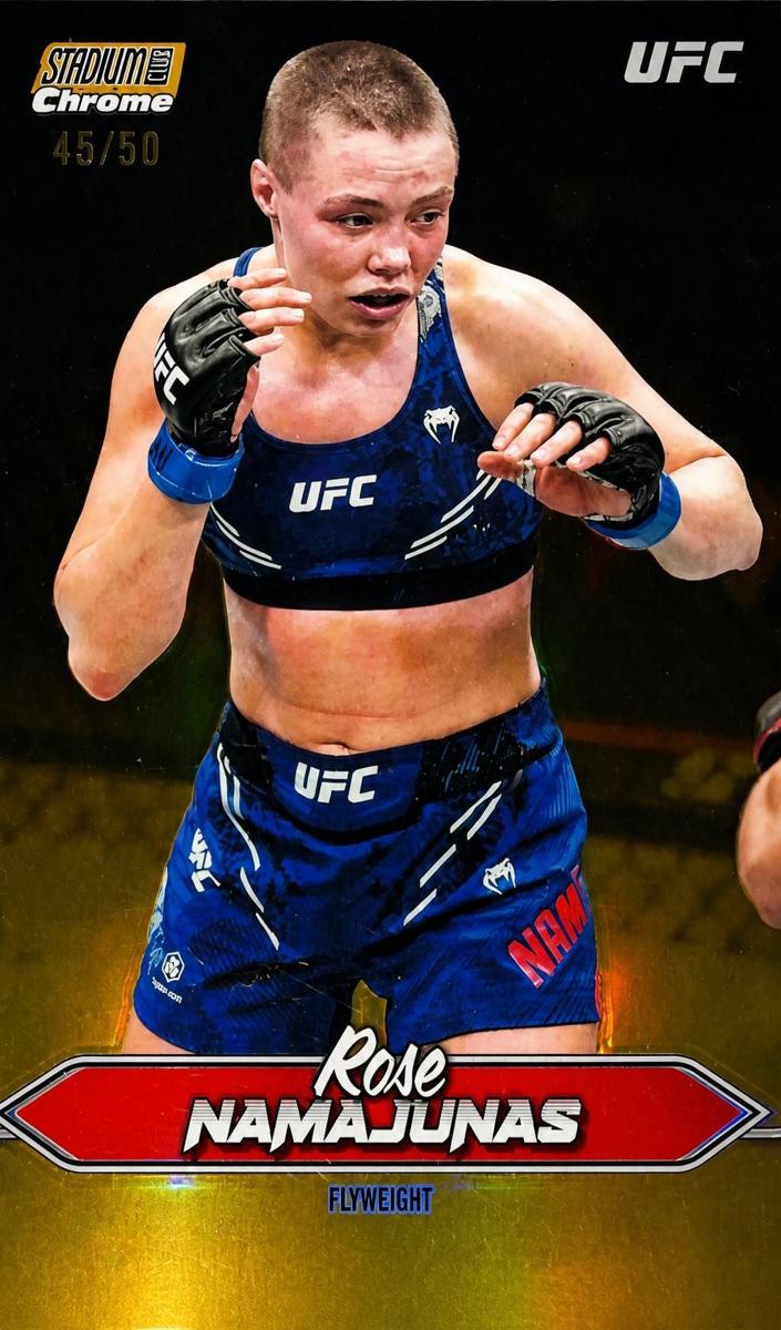 2025 Topps Stadium Club Rose Namajunas #C-47 card