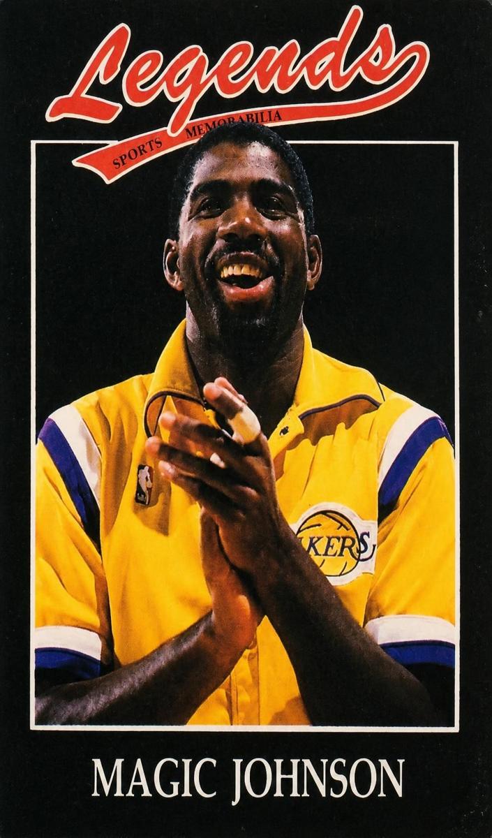 1991 Magic Johnson [Silver Border] #5