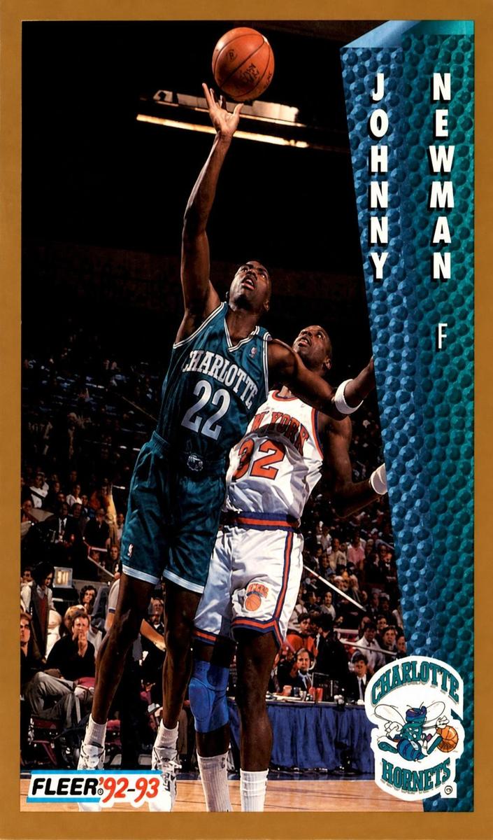 1992 Fleer Johnny Newman #26 card