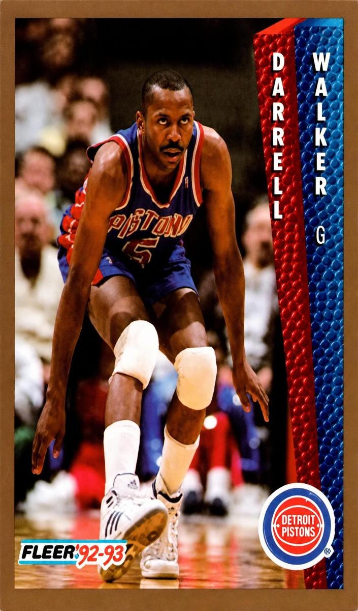 1992 Fleer Darrell Walker #70 card