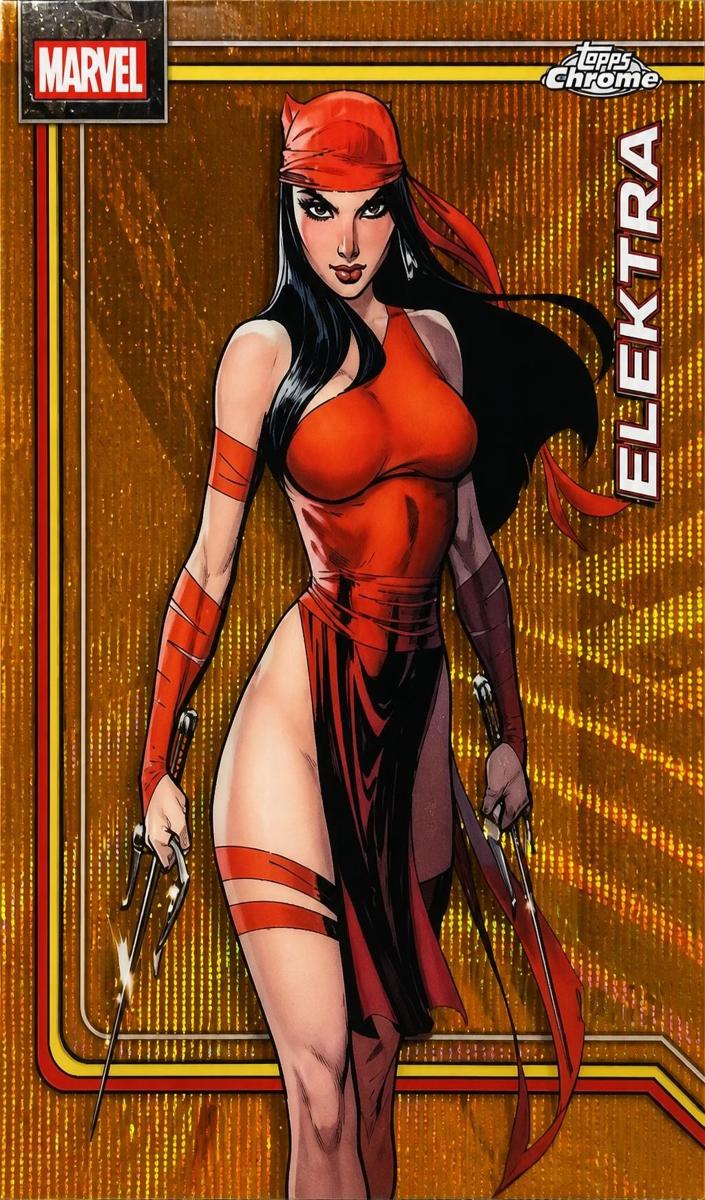 2026 Elektra [Orange Wave Refractor] #116